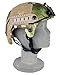 FMA 4 Points Tactical Helmet Accessories Retention System Chin Strap with Bolts and Screws for MICH ACH Fast IBH Helmet, Black