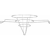 Winco FF-10 Fryer Filter Stand, Medium, Chrome