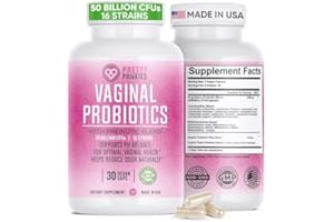 Pretty Privates Female Vaginal Probiotics for Women pH Balance with Prebiotics & Lactobacillus Blend – Womens Probiotic for Vaginal Health & BV - pH Vitamins - Healthy Viginal Odor & Flora