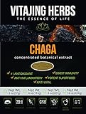 Chaga Mushroom Extract Powder (2oz-57gm) | 20:1 Concentration (No Fillers or Additives. Vegan, Wildcrafted, GMO Free, Gluten Free, Dairy Free, Nut Free)