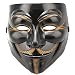V for Vendetta Guy Fawkes Mask Black