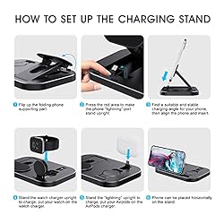 Portable 3 in 1 Charging Station for Apple