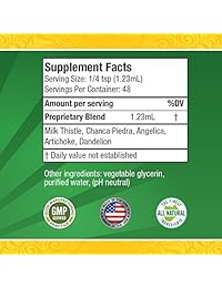 vitaliver – Advanced Liver Cleanse & detox Supplement | all-natural líquido para 2 x absorción | Cardo...