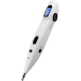 Leawell Electronic Acupuncture Pen Acupressure Massage Therapy Rechargeable | Intelligent Acupoint Finder | Pain Relief | 2 Massage Heads | 3 Therapy Mode | 20 Intensity | 500 mAh | Lightweight Portable