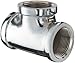 Chrome Plated Brass Pipe Fitting, Tee, 1/2