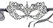 Silver Masquerade Mask For Women - Lace Masquerade Masks for Masquerade Party, Proms, Photo Shoot, Venetian Party, Mardi Gras, Halloween & Cosplay - Silver Color - Made in the USA