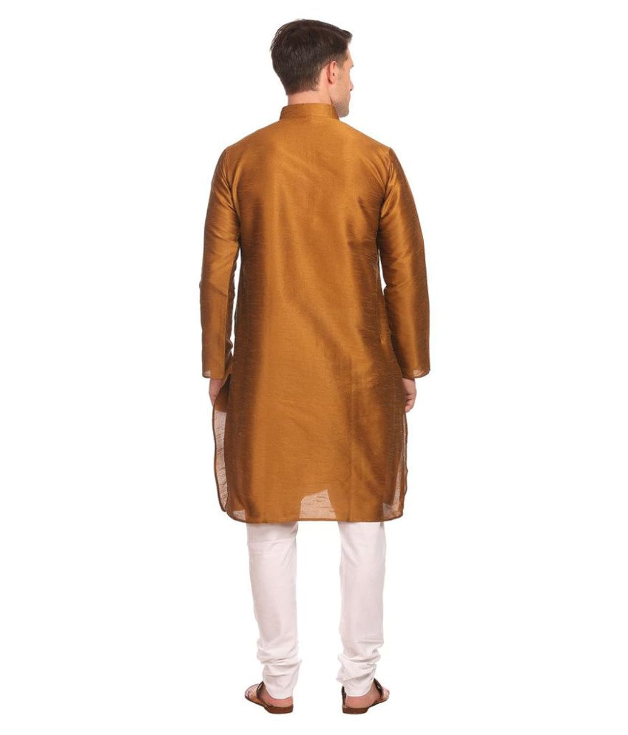 larwa men's designer kurta and churidar set