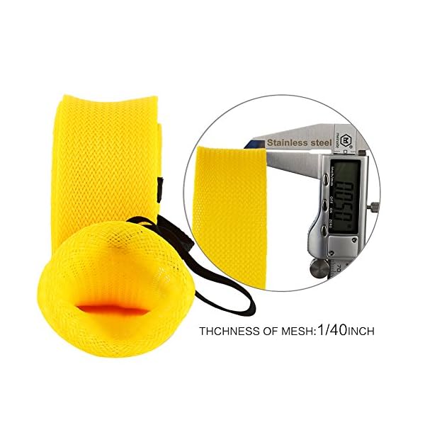 Isafish-Braided-Fishing-Rod-Sock-Covers-Spinning-Baitcasting-Rod-Sleeve-Expandable-67-Inch-Fishing-Gloves-Protector