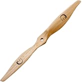 XOAR PJN 12x3.8 12 Inch 2 Blade RC Airplane Propeller Wood Prop for Electric RC Planes (12 x 3.8, Tractor)
