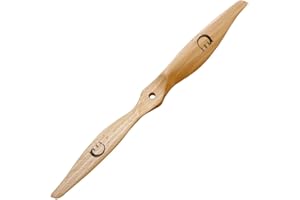 XOAR PJN 14x10 14 Inch 2 Blade RC Airplane Propeller Wood Prop for Electric RC Planes (14 x 10, Tractor)