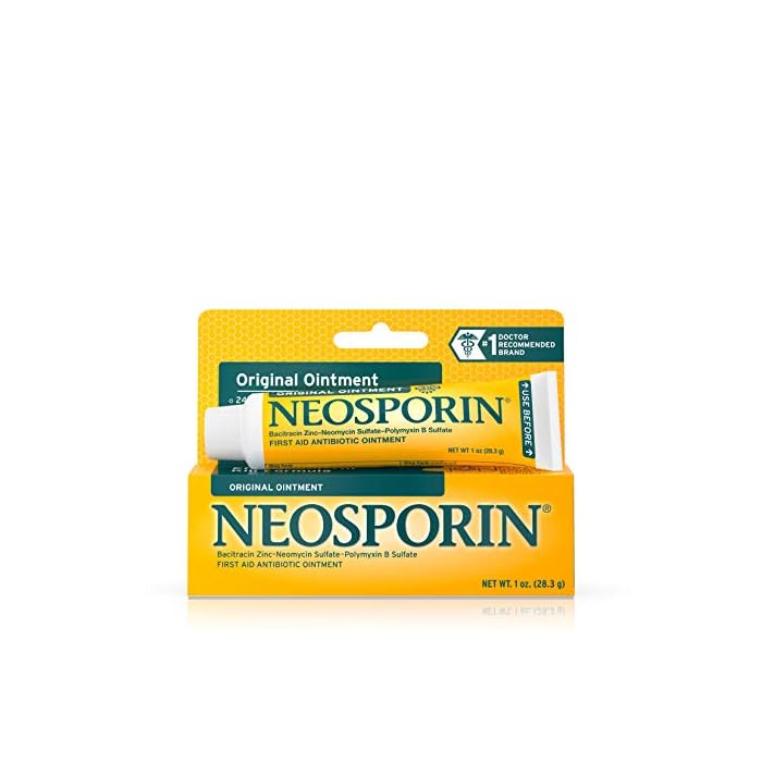 Neosporin Original First Aid Antibiotic Ointment with Bacitracin Zinc
