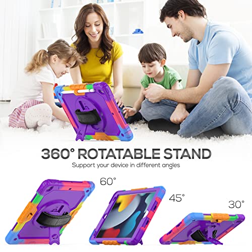 SEYMAC Kids Case for iPad 9th/8th/7th Generation, iPad Case