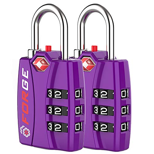 TSA Luggage Combination Lock Open Alert Indicator, Easy Read