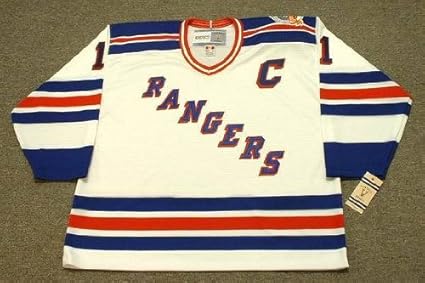 mark messier rangers jersey