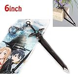 Sword Art Online Krito and Asuna Weapon keyring keychain