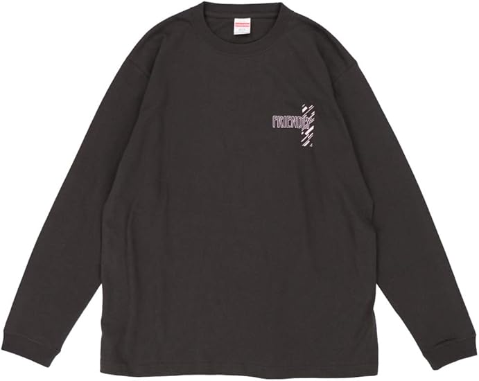 Amazon Spinns エモイラスト ロングtシャツ Friendry バックプリント ロンt レディース トップス バックプリント ゆったり ホワイト ブラック スピンズ Spinns スミ Tシャツ カットソー 通販