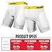Franklin Sports unisex adult Franklin Sports Youth Baseball Sliding Shorts Youth Baseball Softball Padded Sliding Shorts with, White/Optic, Medium US