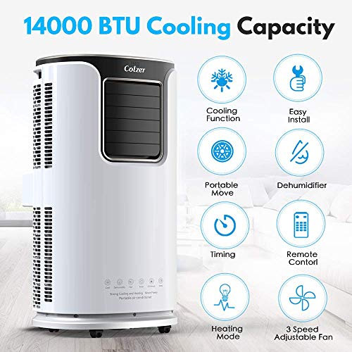 2 Portable+Conditioner+Dehumidifier+Functions+Washable