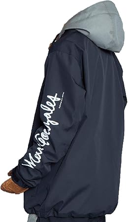 Amazon Co Jp 19 Scape エスケープ ウェア コーチジャケット メンズ Coach Jacket スノーボードウェア スノボ Mark Gonzales Black Mサイズ スポーツ アウトドア