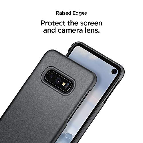Spigen Funda para GalaxyS10E Thin Fit con Plástico Fino con 0,7 mm de Grosor - Graphite Gray - Imagen 6