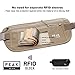 Peak Gear Money Belt for Travel - Large Size with RFID Blocking, Water-Resistant Nylon, and YKK Zippers (BLACK 1, LARGE)