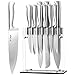 Stainless Steel 11 Knives Set, X-Chef Premium Class Sharp Kitchen Knife Set with Acrylic Stand