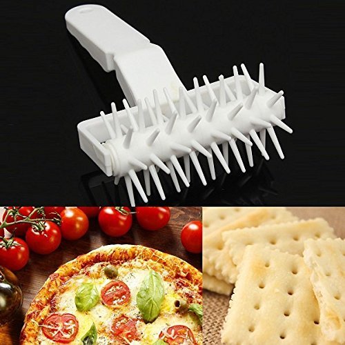 Pastry Dough Cookie Bread Pizza Pie Hole Roller Docker Wheeled Crust Baking Tool