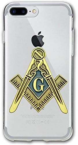 IPhone 8 Plus Case, IPhone 7 Plus Case,Masonic Symbol Drop Protection For Apple IPhone 7 Plus/IPhone 8 Plus(5.5")
