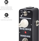 SONICAKE Noise Wiper Noise Gate Pedal True Bypass Analog Gate view 2