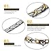 Rainso Elegant Titanium Magnetic Health Bracelet Pain Relief for Arthritis Balance Wristband with 3 Smart Buckle