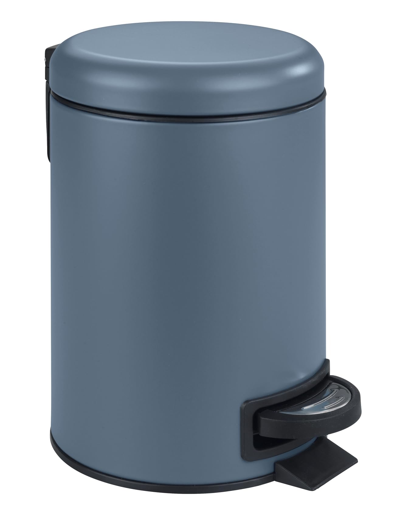 WENKO Leman Cosmetic Pedal Bin Slate Blue 3 L