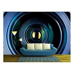 Photography Lens Extreme Close Up - Removable Wall Mural | Self-Adhesive Large Wallpaper - 66x96 inches