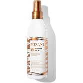 Mizani 25 Benefit Miracle Milk - Leave in Conditioner for Curly Hair, With Coconut Oil, Curl Detangler Spray, Anti Frizz Heat Protectant, No Drying Alcohols, Paraben-Free