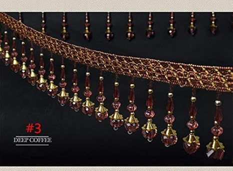 Amazon Com 13 Yards 4in Wide Tassel Fringe Trim Lace Curtain