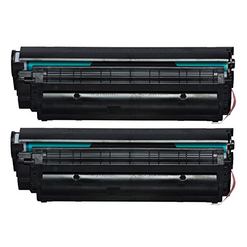 GPS Compatible Toner Cartridge Replacement for HP 12A Q2612A Standard Yield(2,000 Pages) for Printers(2pk – Black)