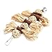 NNDA CO Pet Parrot Lovely Chewing Toy Bird Bites Swing Hanging Loofah Vine Balls Toys