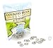 Country Brook DesignÃ'Â 50 - 1/2 Inch Metal Round Wide-Mouth Lite Weight Triglides