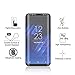 Samsung Galaxy S8 Plus/S8 + Glass Screen Protector, davidavi Tempered Glass Screen Protector [HD] [Case Friendly] [3D Curved] for Samsung Galaxy S8 [Clear] [Bubble Free Guarantee] for Galaxy S8 Plus