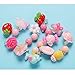 HaiMay 24 Pairs Clip-on Earrings Girls Play Earrings Party Favor, All Packed in 3 Clear Boxes