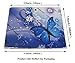 Gaming Mouse Pad - Non-Slip Rubber Base, Smooth Surface for Precise Mouse Control, Ideal for Laptop, Office Use - 9.5 x 7.9 Inch - Flyaway Butterfly
