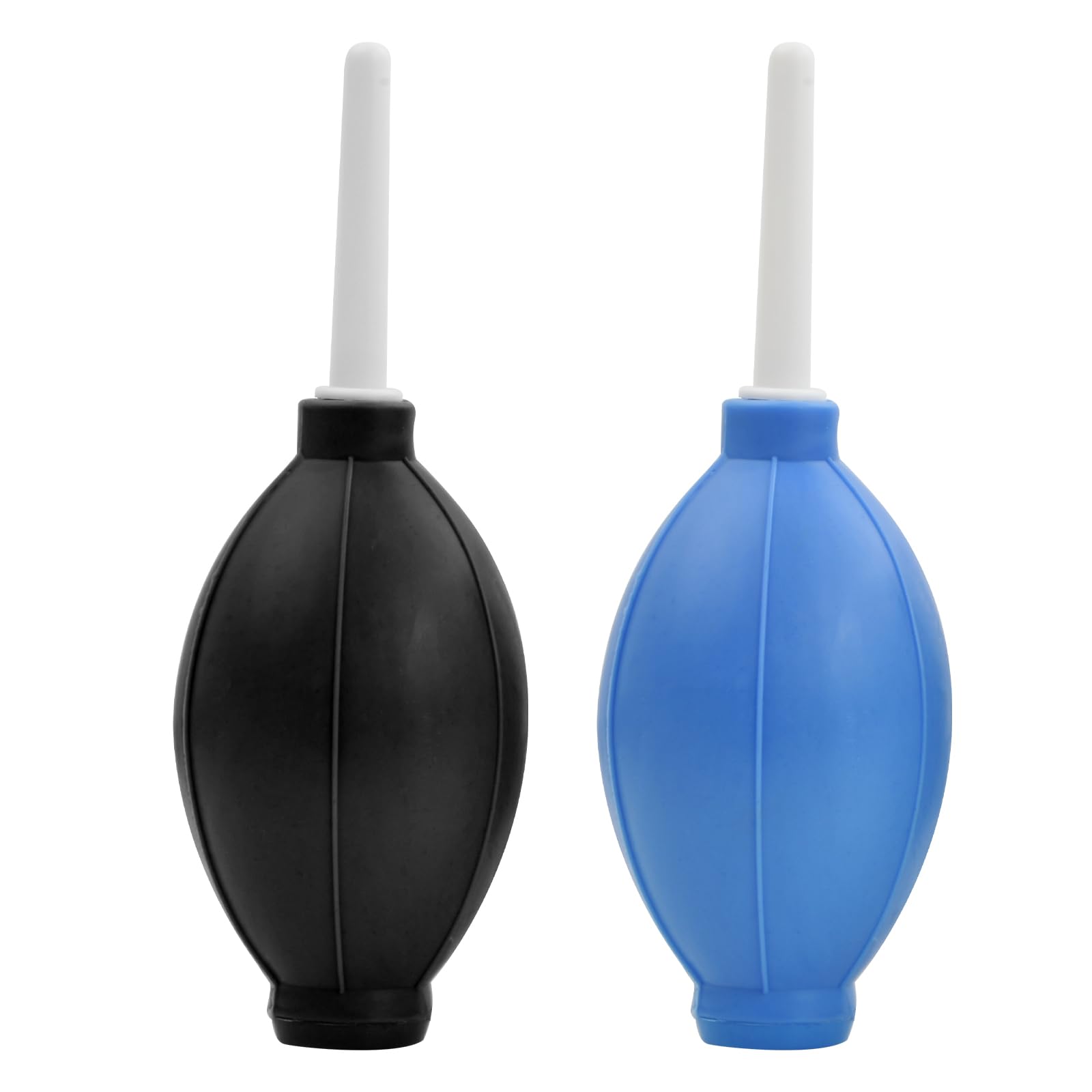 2 Pieces Bellows Dust Blower, 15CM Soft Rubber Air Blower Dust Cleaner, Air Pump Blower for Cameras Guitars Keyboards Records Cell Phones and Succulents