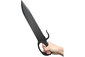 Solid Rubber Combat Wing Chun Training Knives Butterfly Sword for Knife Fighting and Knife Defense Practice, Safe Martial Art