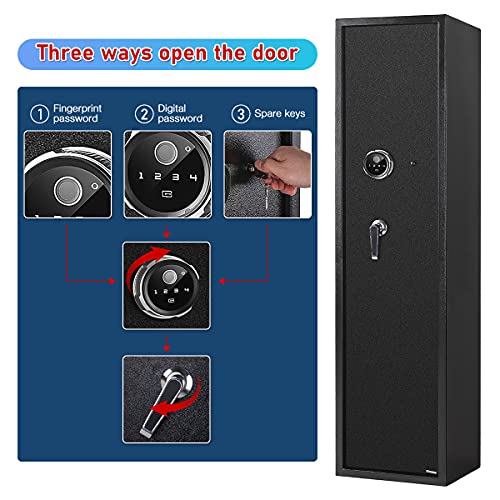 Biometric Gun Safe for Rifles and Pistols, WINZONE Gun Safes &