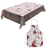 Scary Halloween Bloody Apron Bloodstained