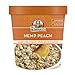 Dr. McDougall's Hemp Peach Oatmeal Cups Made With Organic Whole Grain Oatmeal 3-Ounce Cups (Pack of 6)