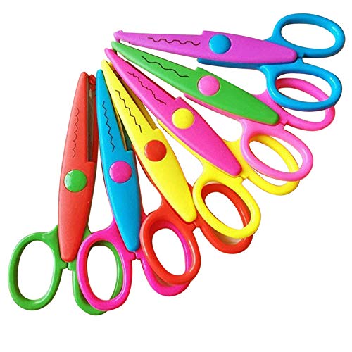 Asian Hobby Crafts 4 in 1 Zigzag Fancy Cuts Craft Scissors for DIY Crafts Project making, scrapbooking and border making Asian Hobby Crafts 4 in 1 Zigzag Fancy Cuts Craft Scissors for DIY Crafts Project making, scrapbooking and border making