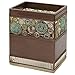 Zenna Home, India Ink Boddington Waste Basket, Bronze with Translucent Colors