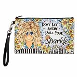 Brownlow Gifts Zippered Bag, Don't Let Anyone Dull Your Sparkle