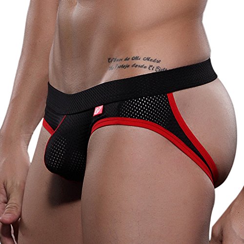 Arjen Kroos Men's Jockstrap Underwear Sexy Mesh Jock Strap Athletic
