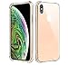 Vproof iPhone Xs Max Case, [Crystal Clear] Case Cover Slim Shock-Absorption with Corner Protective Bumper, Hard Clear PC Back Shell + Reinforced Soft TPU Frame for Apple iPhone Xs Max 6.5 Inch 2018